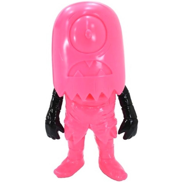 Helper - Pink/Black by Tim Biskup