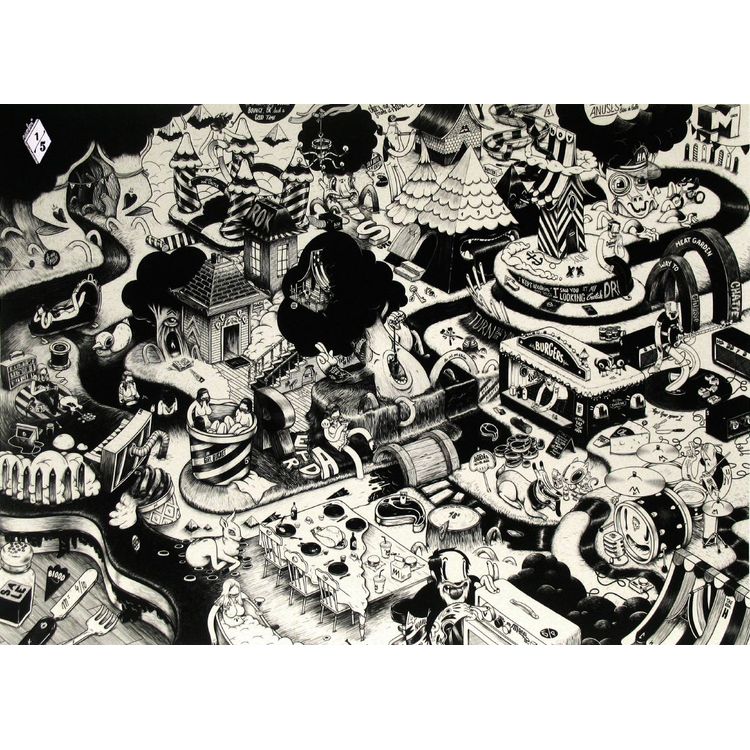 NIght & Day - Large by McBess (Matthieu Bessudo)