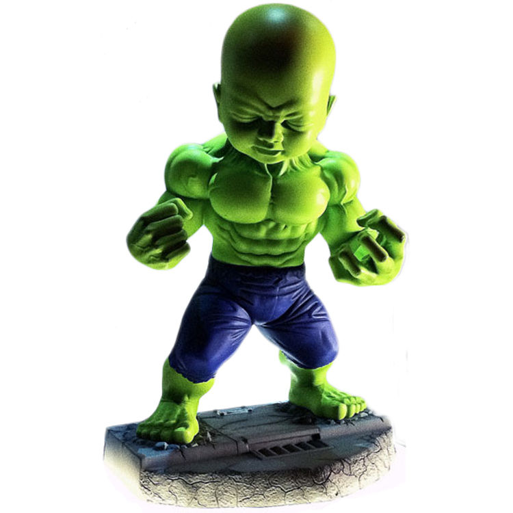 The Incredulous Hulkboy by Ron English