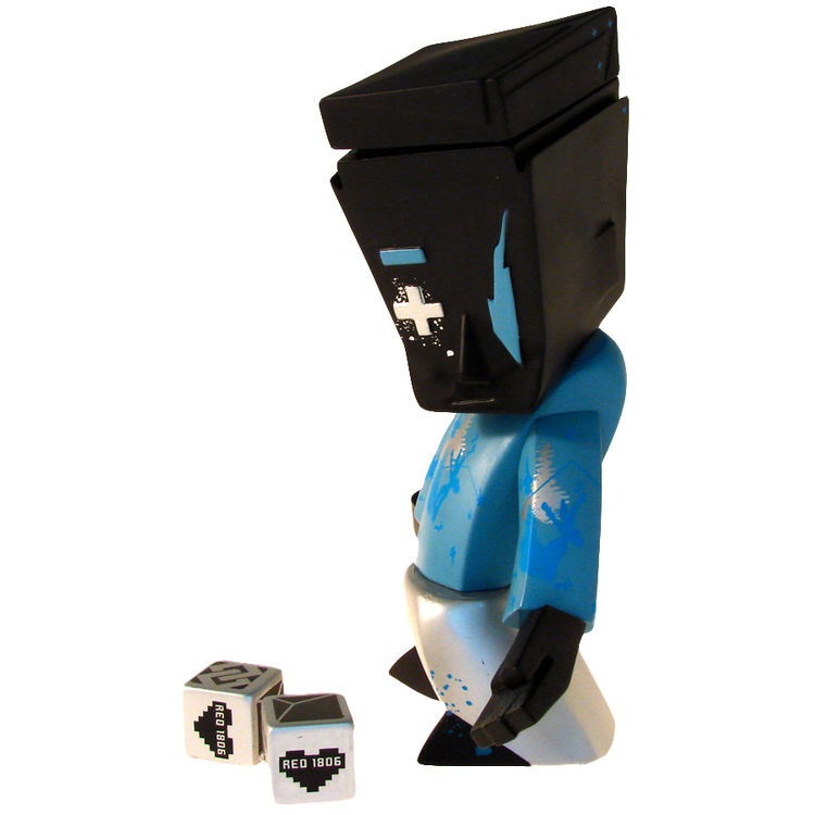 Aro - Black/Blue by Steph Cop