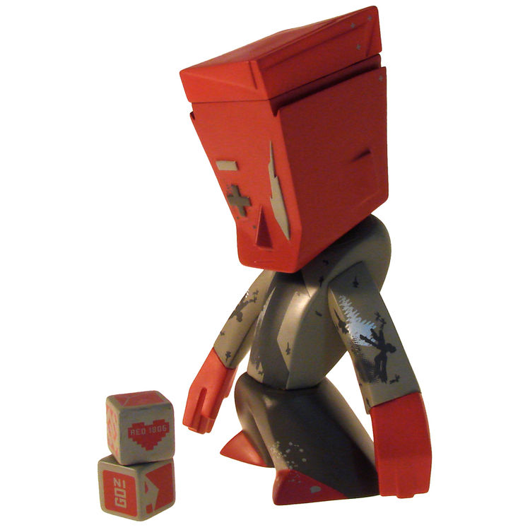 Aro - Red/Grey by Steph Cop