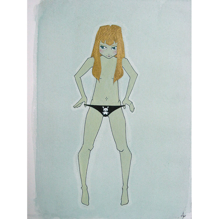 Dunny Panty Show Study by Ajee (Anne Juliette Deschamps)