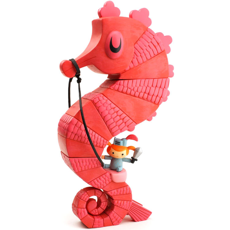 Seahorse and Rider - Knight by Amanda Visell