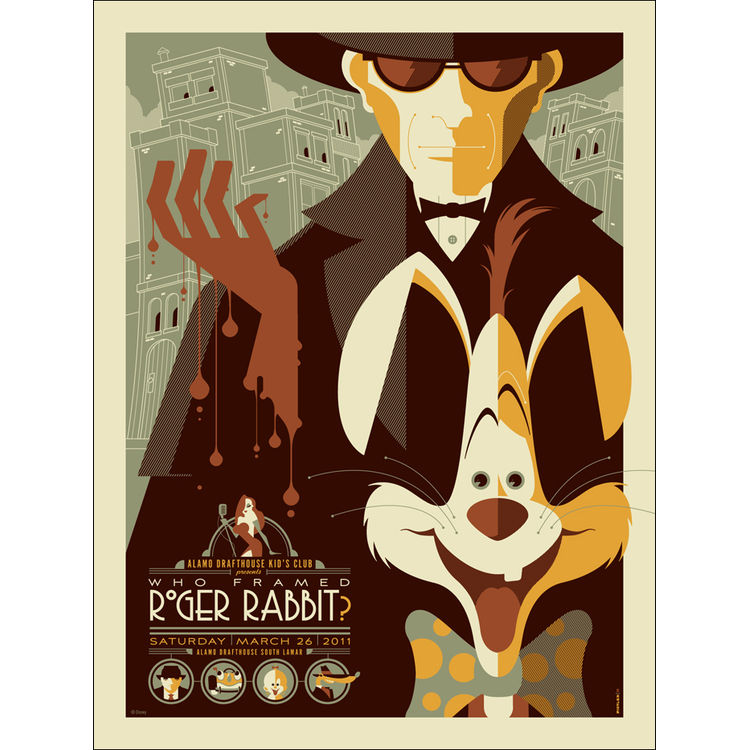 Who Framed Roger Rabbit by Tom Whalen