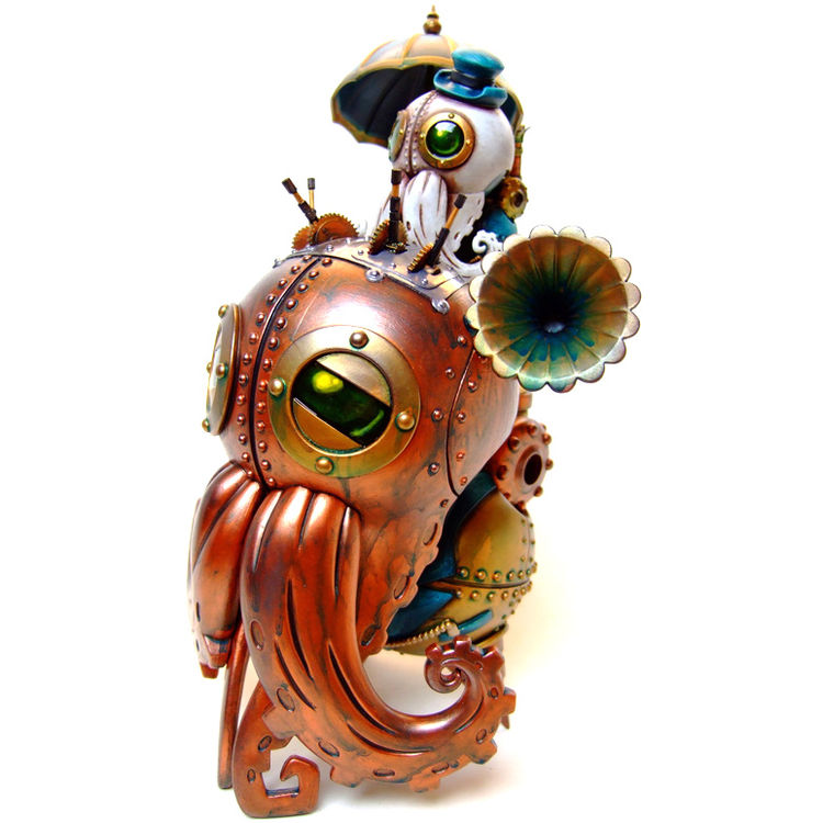 Steam Locomotive Perambulator by Doktor A