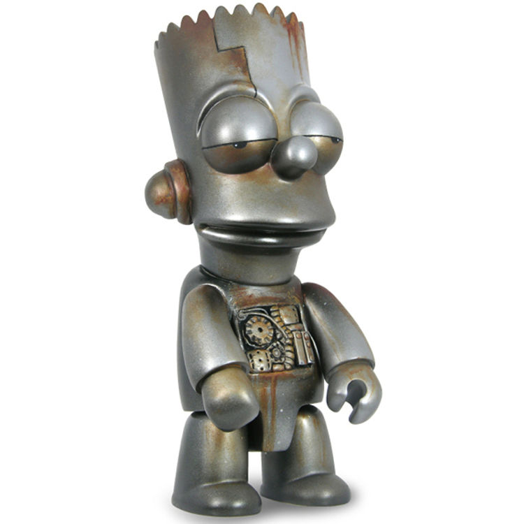 Rusty Metal Bart Qee by Michael Kwong