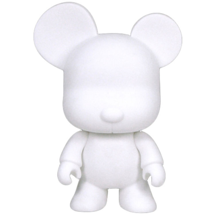 Mini Bear Qee - White/DIY by Toy2r