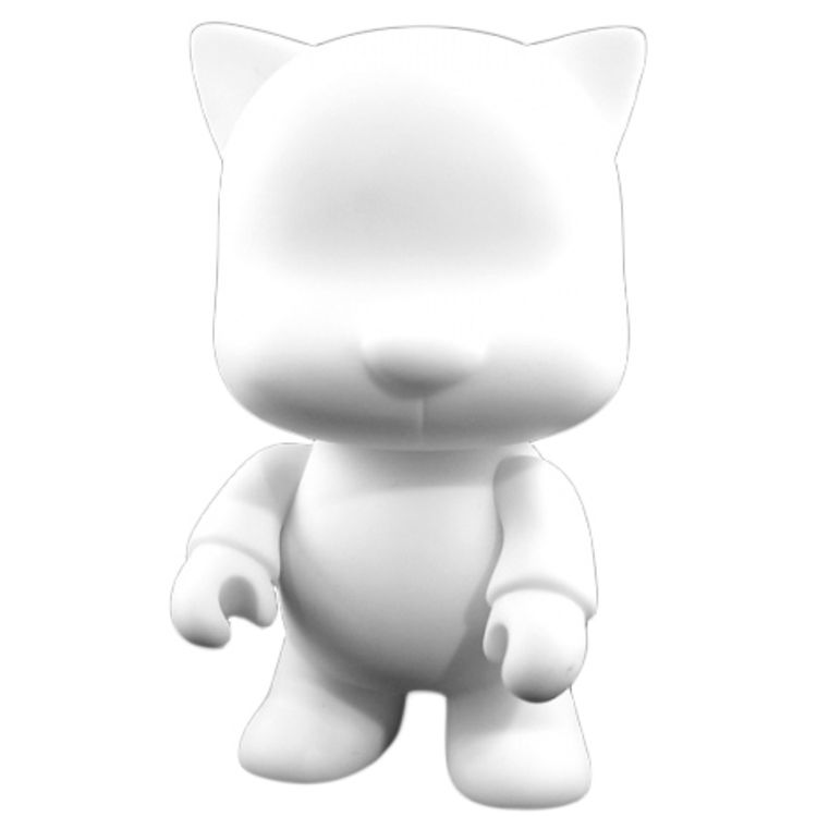 Mini Kat Qee - White/DIY by Toy2r