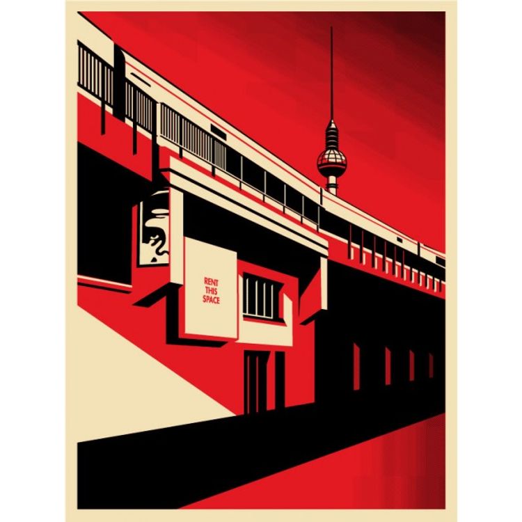 Berlin Tower by Obey Giant (Shepard Fairey)