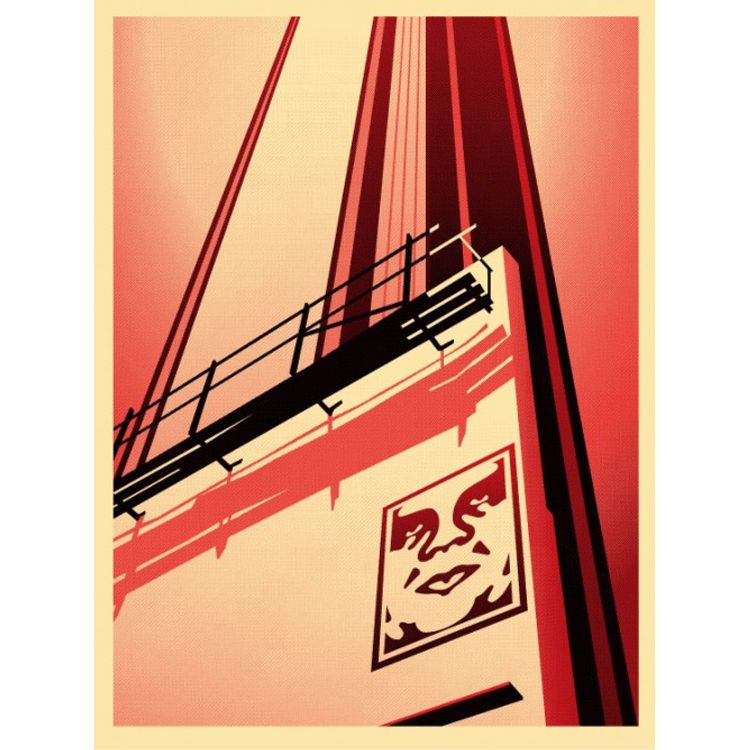 Sunset & Vine Billboard by Obey Giant (Shepard Fairey)