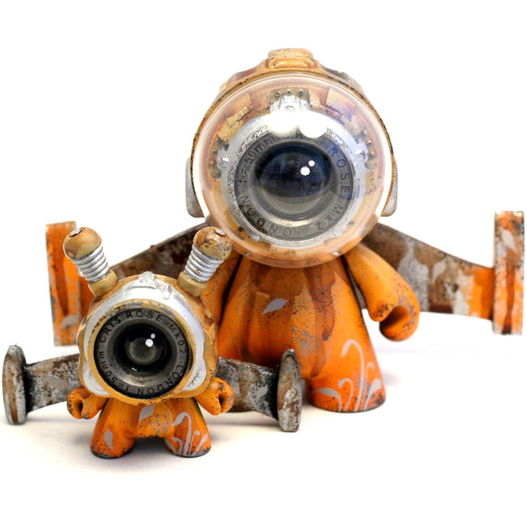 Sky Observers Set - Burnt Orange by Cris Rose
