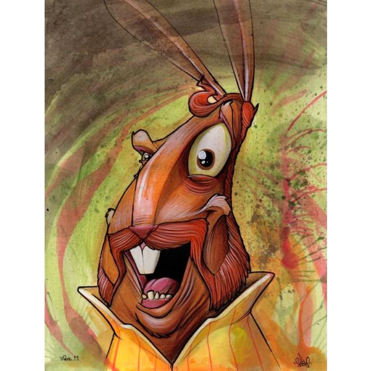 Hazel 'You look hungry! Rat's getting too clever, I suppose?