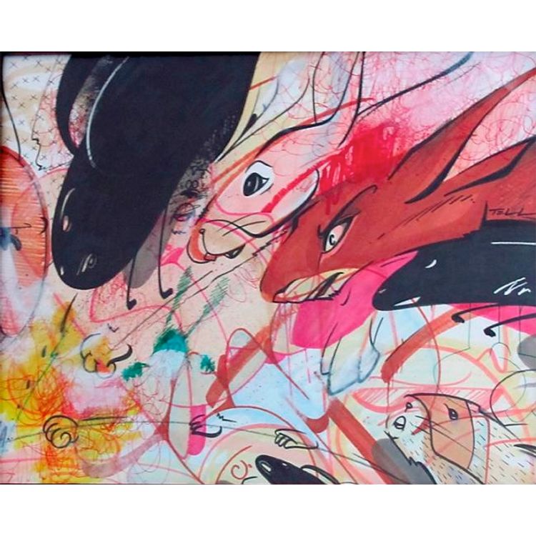 Battle Of The Bunnies by Rime