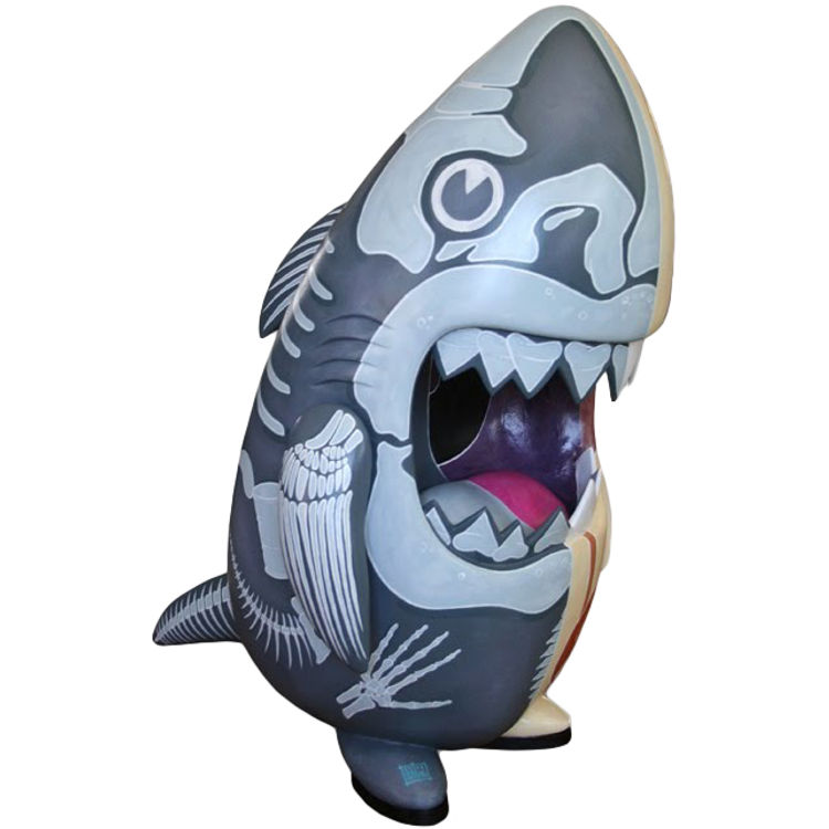 Anatomical Sharky by Jason Freeny