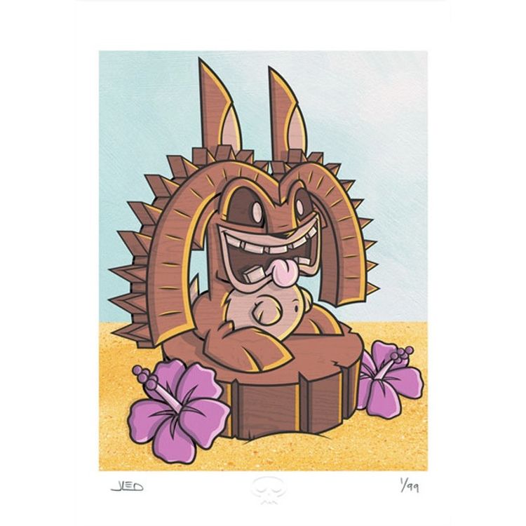 Tiki-Bunny by Joe Ledbetter