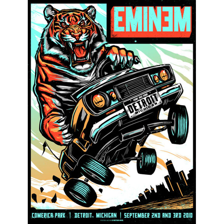 Eminem - Comerica Park, Detroit by Munk One