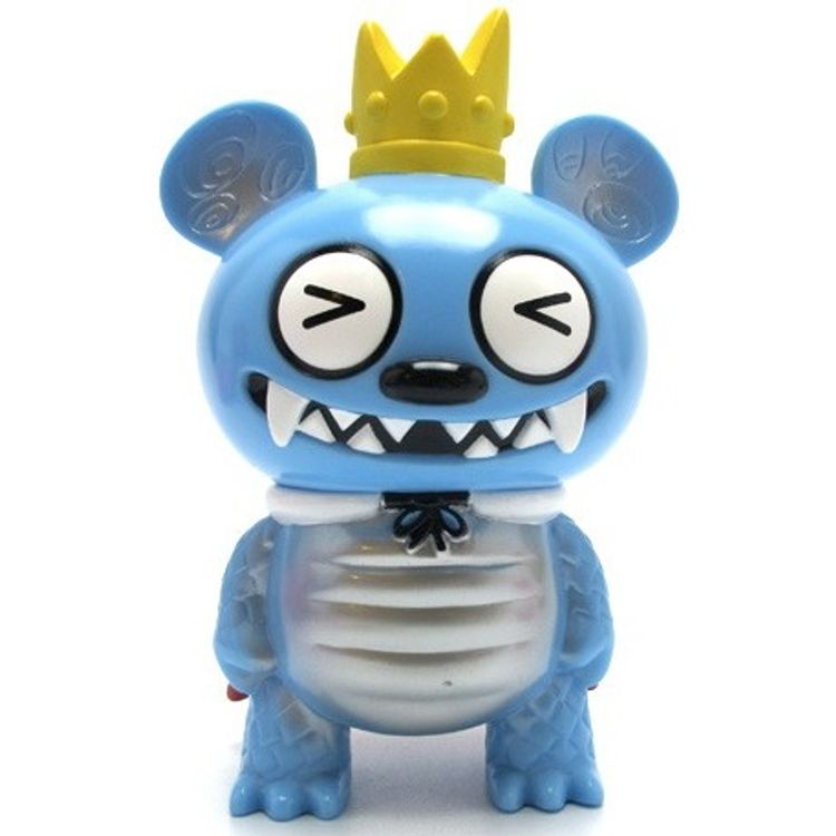 Bossy Bear Kaiju - Blue  (>)(<) by David Horvath