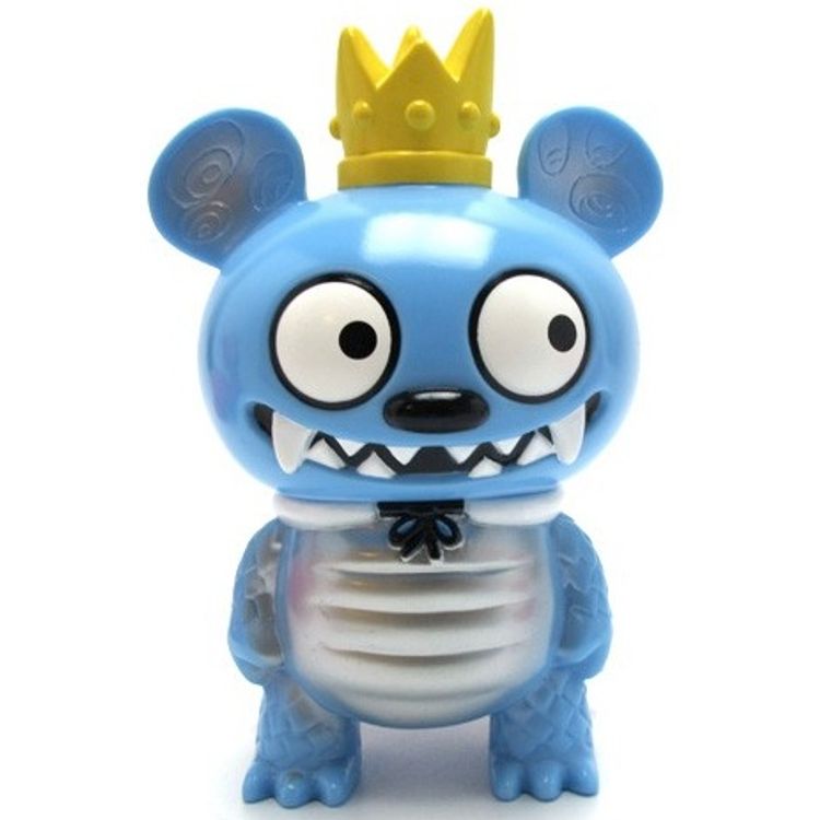 Bossy Bear Kaiju - Blue  ( o)( o) by David Horvath