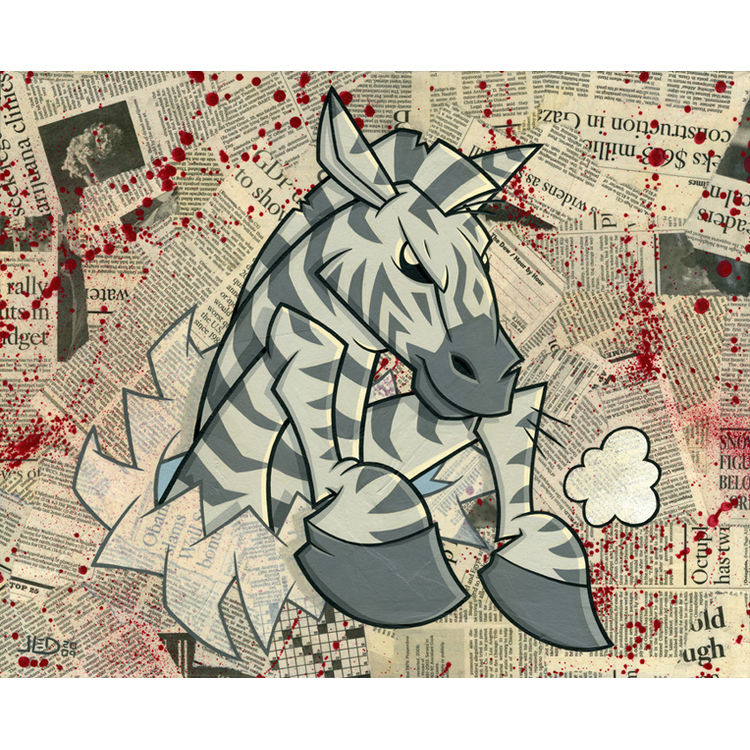 Black and White and Red All Over by Joe Ledbetter