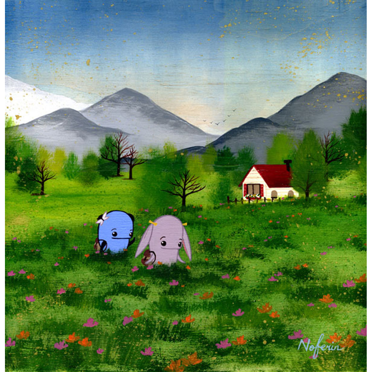 In which the hills are alive with the hues of poppies