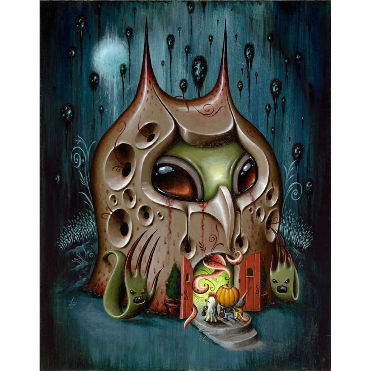 Entranced By Halloween's Glow