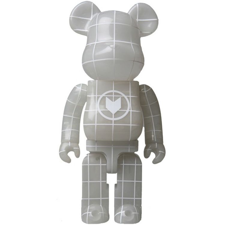 Nort Be@rbrick Blue GID - 400% by Stash