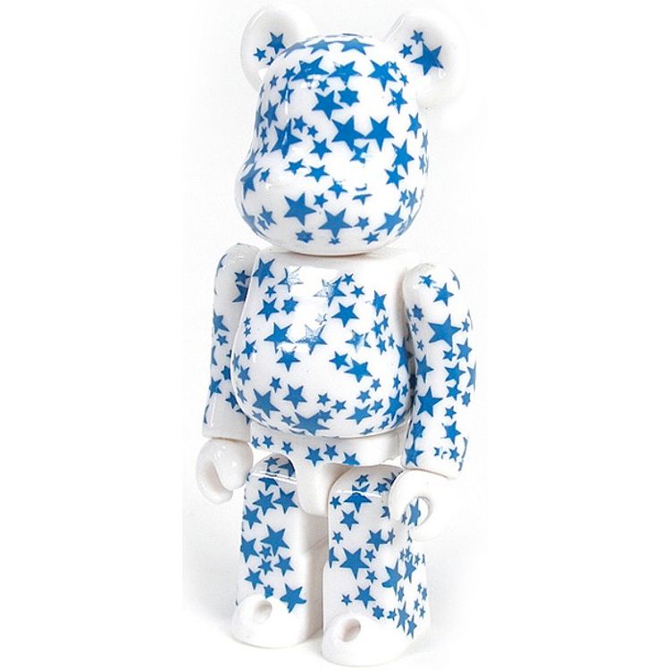 Be@rbrick Stars - White by Alexander Girard