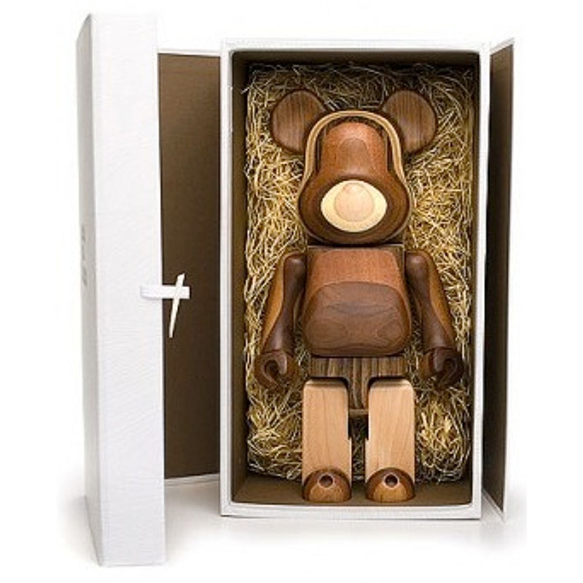 400% Layered Wood Be@rbrick