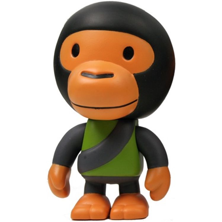 Green Baby Milo Foot Soldier by BAPE (A Bathing Ape)