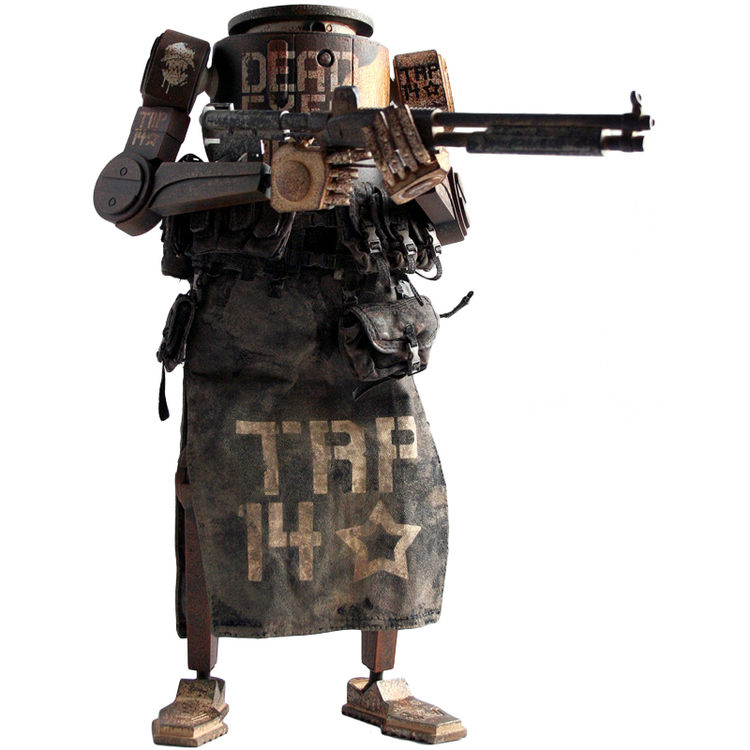 Panda Shocktrooper by Ashley Wood