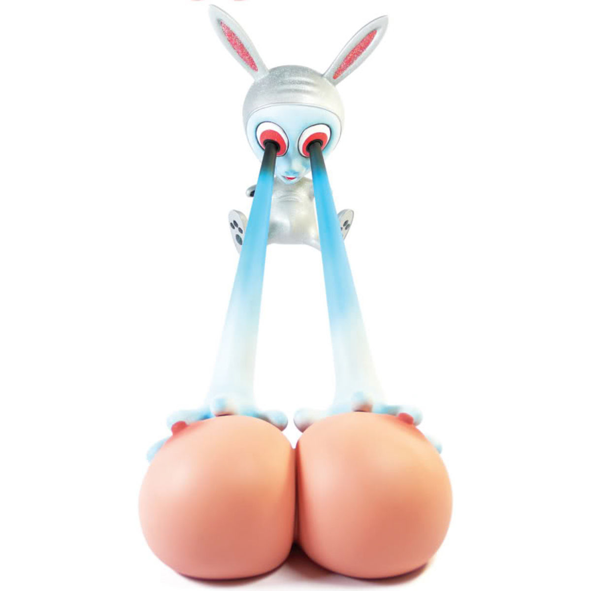Bunny Sees Boobs - White