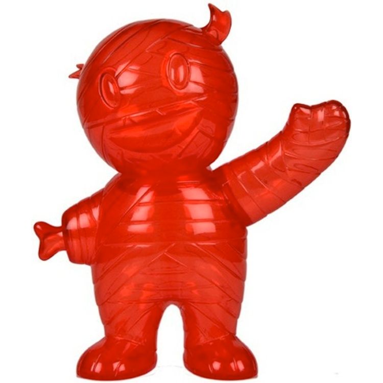 Mummy Boy - Clear Red by Brian Flynn
