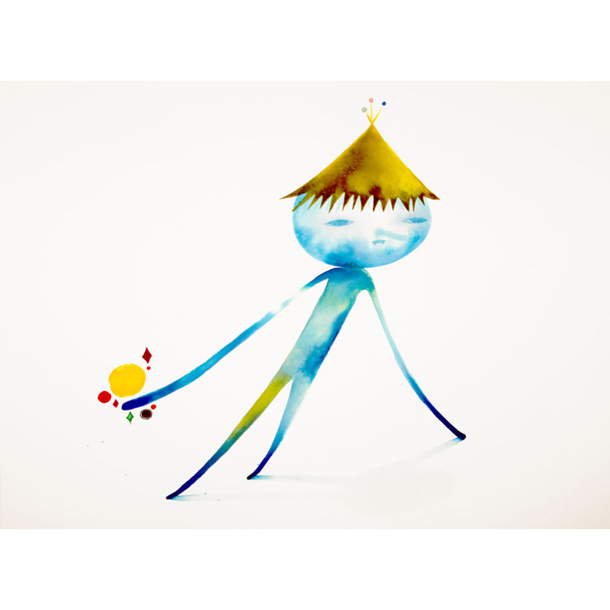 Untitled (Boy with Jewels in his Hand)