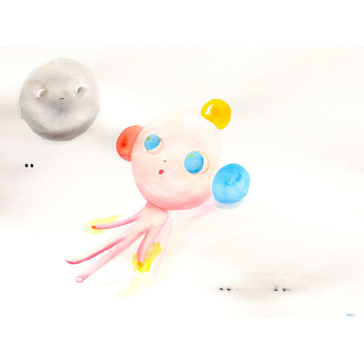 I Love the Moon by Friends With You