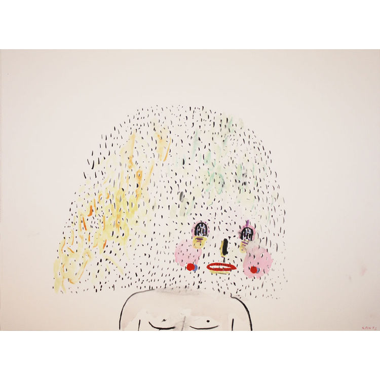 Boy in Headdress by Friends With You