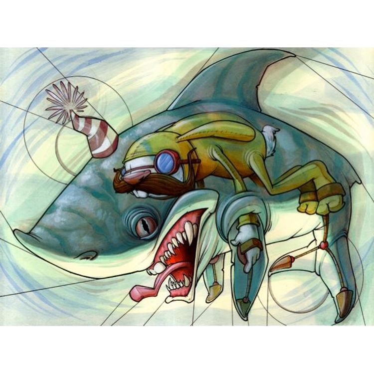 Party Shark by Scribe (Donald Ross)
