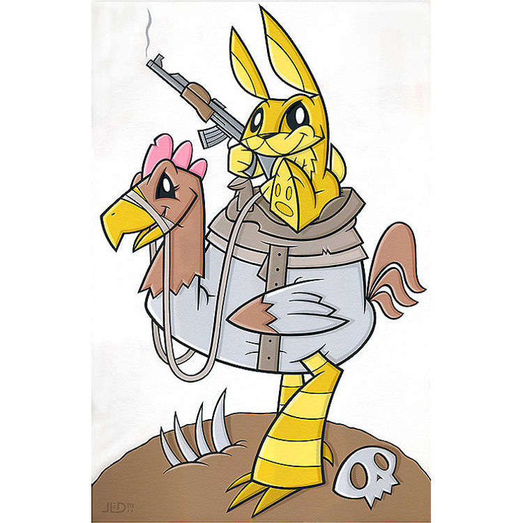Chicken Fighter by Joe Ledbetter