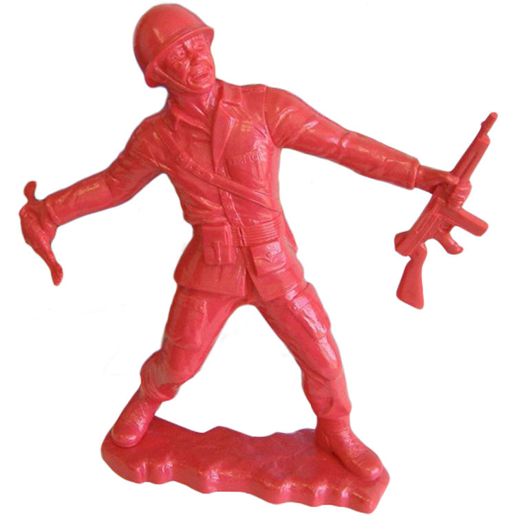 Big Army Man - Commie Red by Frank Kozik