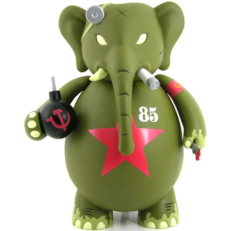 Dr. Bomb - Red Army by Frank Kozik