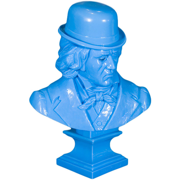 Ludwig Van Bust - Blue by Frank Kozik