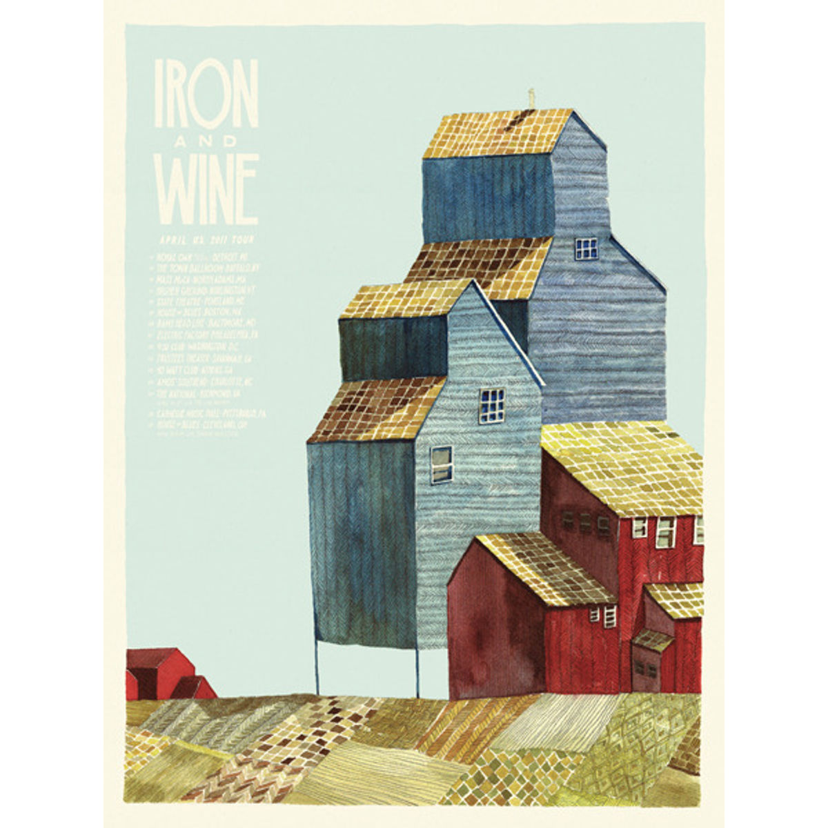 Iron and Wine - Tour April 2011