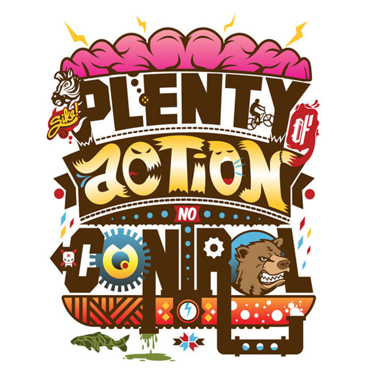 Plenty of Action No Control by Sike Style