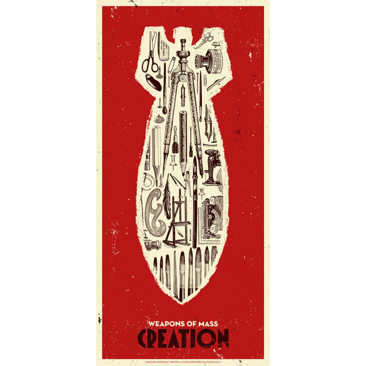 Weapons of Mass Creation : Art - Red