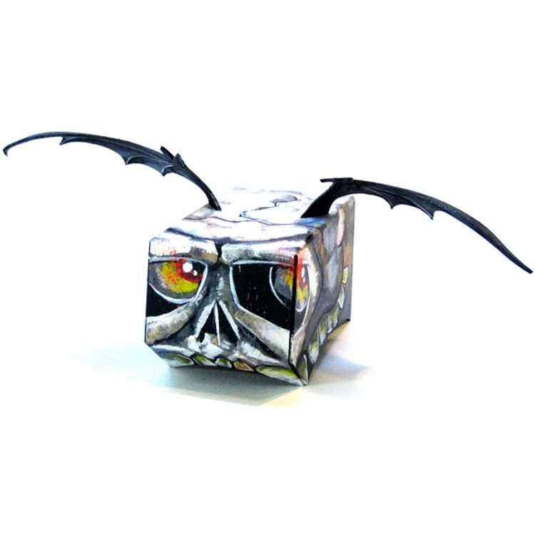 Winged Mutt Skull by Leecifer