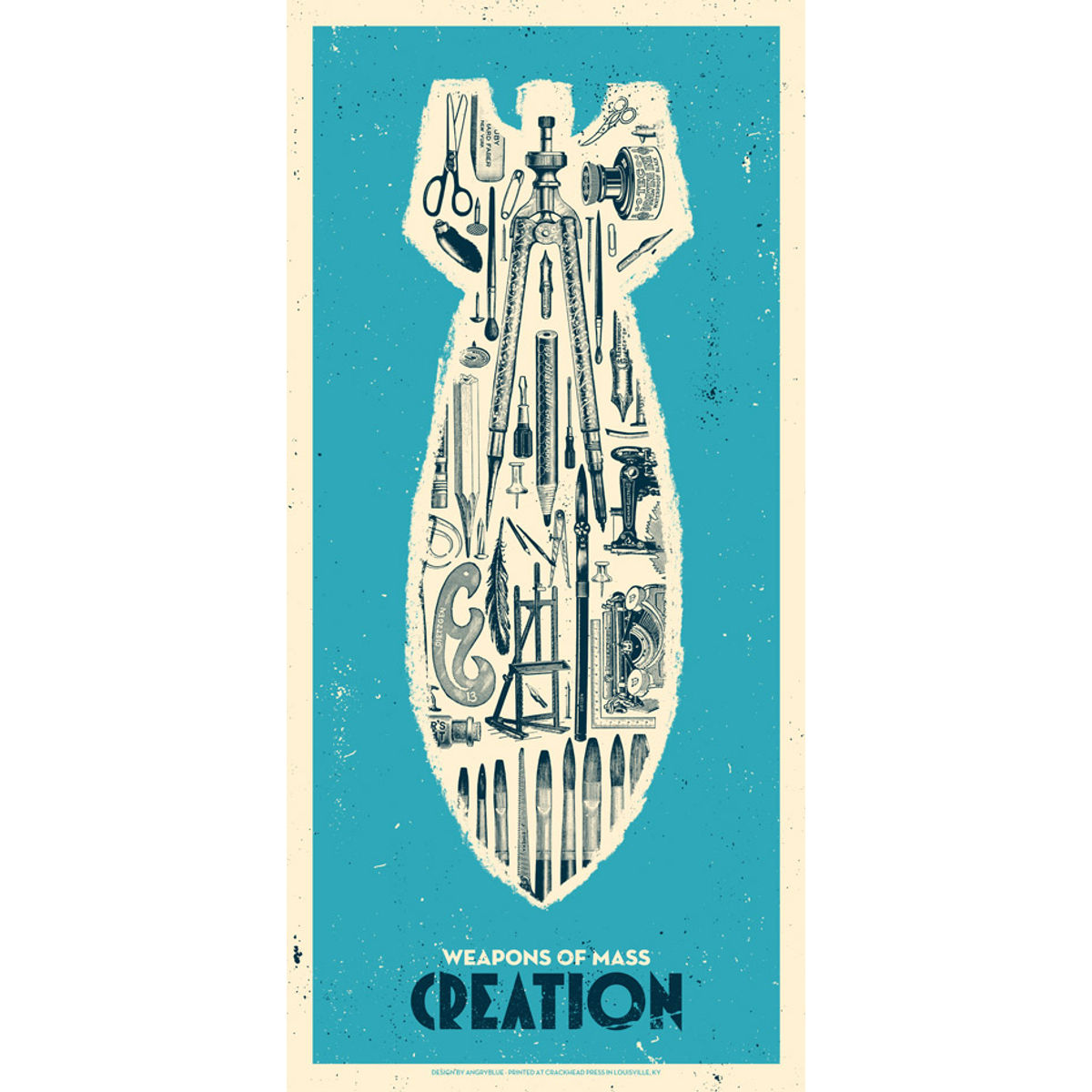 Weapons of Mass Creation : Art - Blue