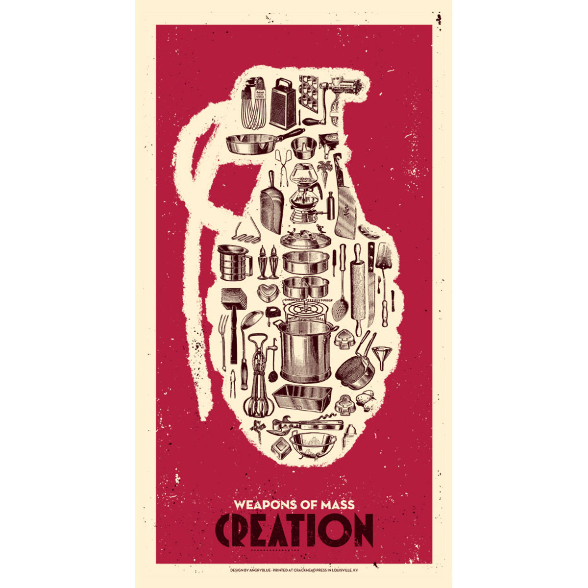 Weapons of Mass Creation : Cooking - Red