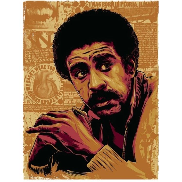 "Thank You. Good Evening! Hope I'm Funny." - Richard Pryor by Ken Taylor