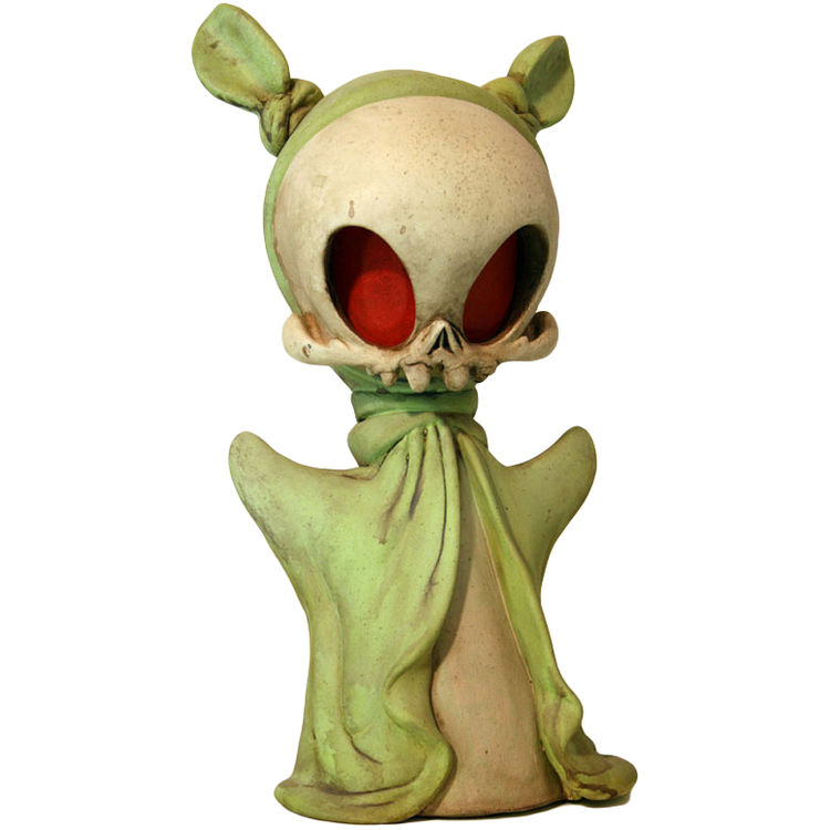 Glow in the Dark Boo Skelve by Kathie Olivas
