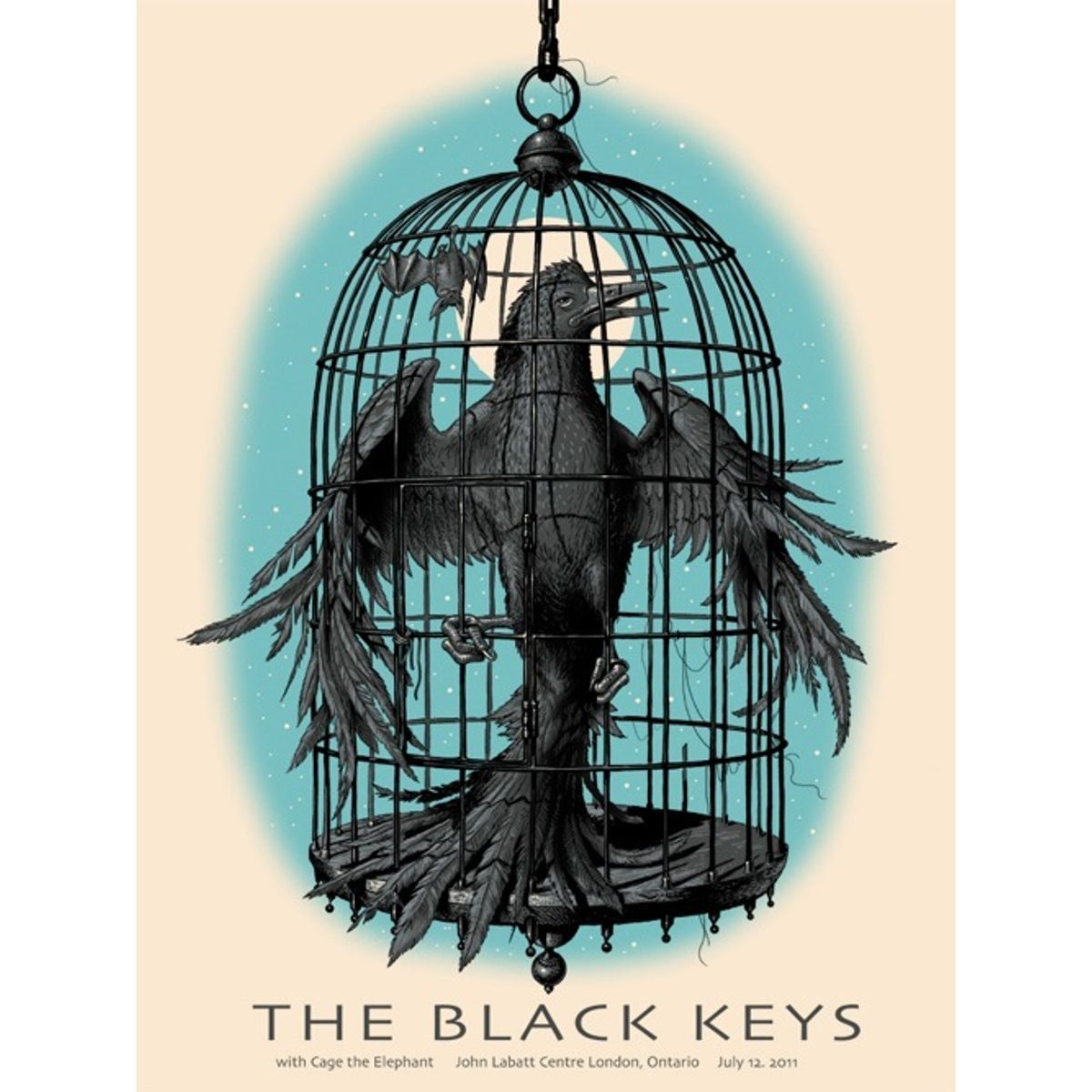 The Black Keys - Ontario 2011 (Blue Variant)