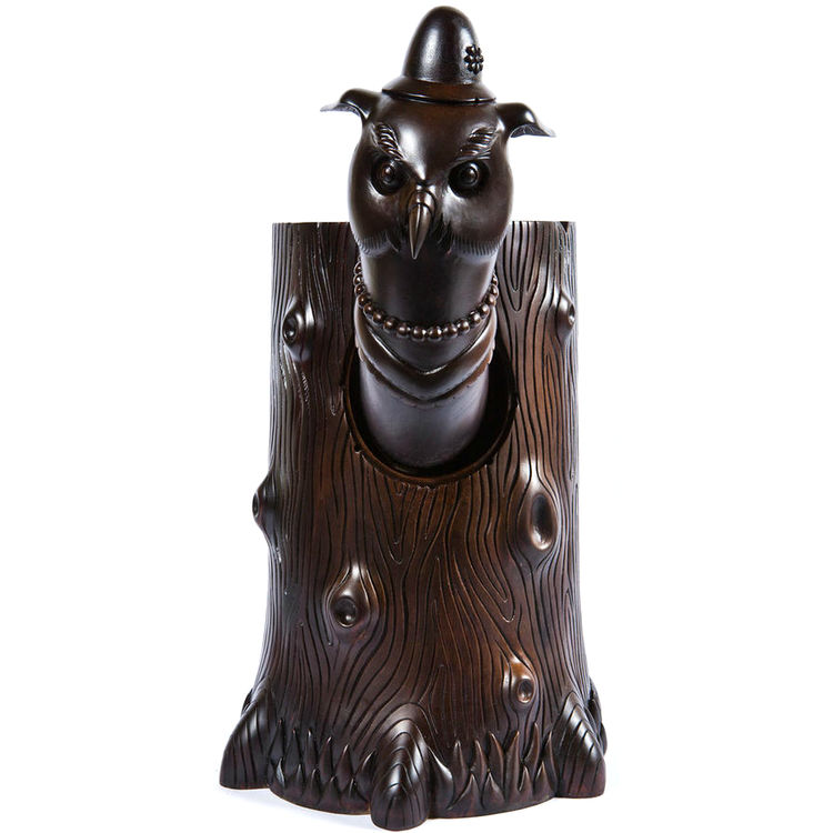 Owl Statue by Nyoman Sedayatana